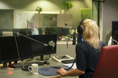 Radio interview Bimbi in Vlaardingen